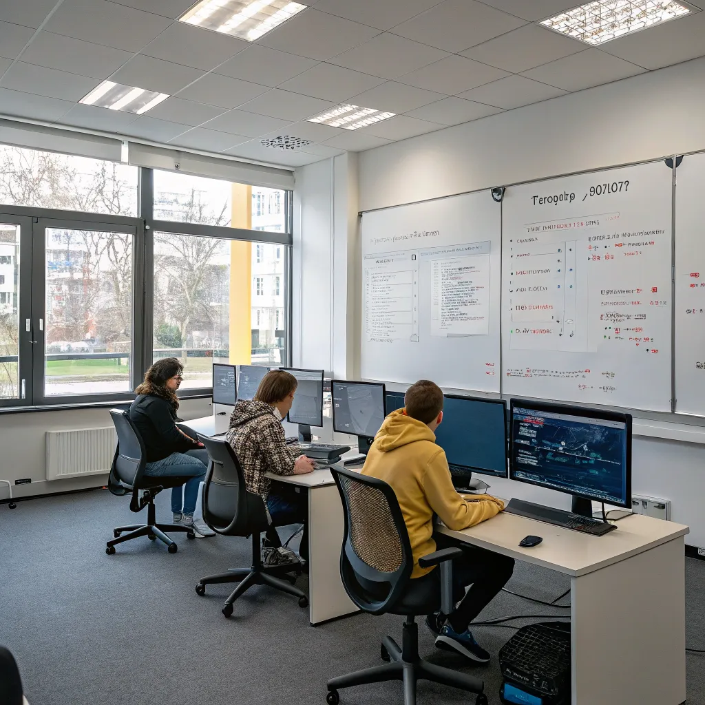 Modern programming classroom of HELVARITH